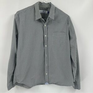 Peter Manning Five Eight New York 2X blue green checkered 22 pit 24 length